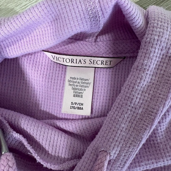 Victoria's Secret Light Purple Hoodie - Picture 2 of 5